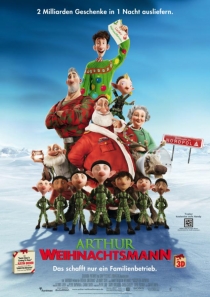 Arthur Weihnachtsmann 3D