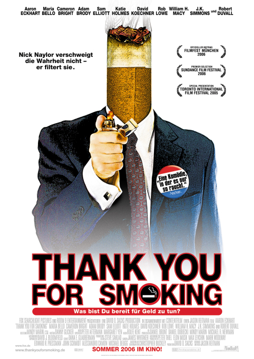 Thank you for Smoking