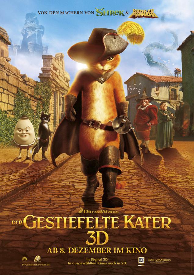 Der gestiefelte Kater 3D